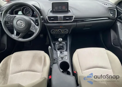 2015 Mazda 3 Sport из США, поврежденный, VIN 3MZBM1U74FM145121